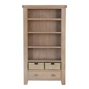 Rigel Smoked Oak Large Bookcase image