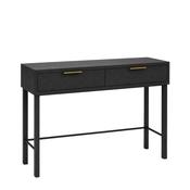 Rosalind Black 2 Drawer Dressing Table