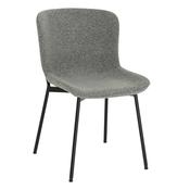 Roxie Grey Boucle Dining Chair image
