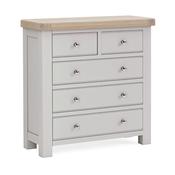 Santana Grey Oak 5 Drawer Chest image