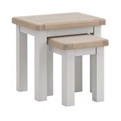 Santana Grey Oak Nest of Tables image