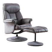 Sneem Swivel Armchair and Footstool image