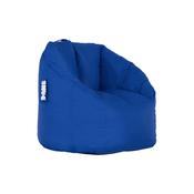 Snug Round Bean Bag Chair - Blue image