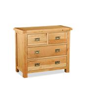 Sonia Oak 4 Drawer Chest of Drawers image