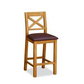 Sonia Oak Kitchen Stool - Black image