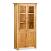 Sonia Large Oak Display Cabinet image