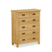 Sonia Rustic Oak Chest of Drawers image