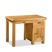 Sonia Oak Single Wood Office Desk image