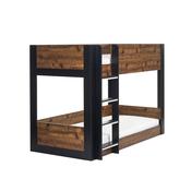 Summit Kids Wooden Bunk Bed - Brown &amp; Black image