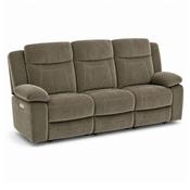 Thalia Cocoa 3 Seater Electric Recliner Sofa image