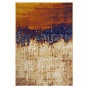 Nova Abstract Distressed Orange Rug image
