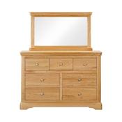 Vardon Oak Dresser Mirror image