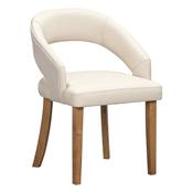 Weston Beige Two-Tone Upholstered Dining Chair image