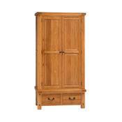 Wilma 2 Door Wood Wardrobe with Drawers image