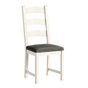 Wilson Ladder Back Dining Chair - Charcoal