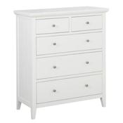 Lolly White 5 Drawer Chest of Drawers image