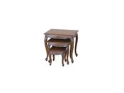 French Dark Mahogany Nest of Tables image