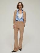 Pennyblack Sandy Beige Straight Leg Cord Obolo Trousers image