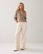Summum Ivory Wide Leg Trousers image