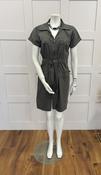 Eva Kayan Khaki Green Cargo Style Short Dress image