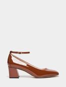 Iblues Burnt Brown Mary Jane Shoes