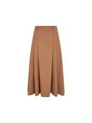 Mos Mosh Dark Caramel Kit Sato Midi Skirt image