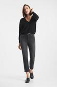 Raffaello Rossi Dark Grey Cropped Vic Jean image