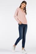 Jeans LAUREN_194-Dark Blue Denim Skinny Jeans image