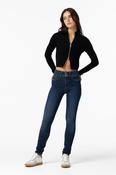 One Size Double Comfort Jeans_57-Dark Blue Wash image