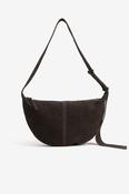 Antonia Faux Suede Bag-Chocolate
