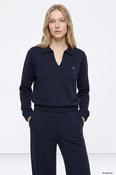 Valentina Navy Sweatshirt image
