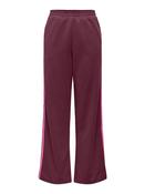 Onlcayla Wide Leg Tracksuit Pants-Fig/Pink Stripe