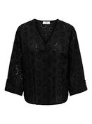 Jdytallie Broderie Anglaise Shirt-Black