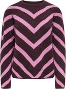 Onleliza Knit Sweater-Pink/Burgundy image