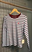 Jdypisa Long Sleeve Stripe Top-Blue/Wine image