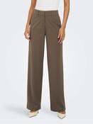 Onlkalina High Waist Wide Trousers-Chocolate Chip image
