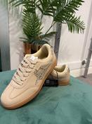 Onlsandra Side Panel Sneakers-Beige/Gold image