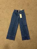 Onlmadison High Waist Wide Leg Crop Jeans-Medium Blue Denim image