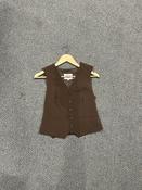 Onldove Waistcoat-Chocolate Martini