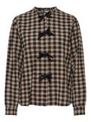 Onlfrida Check Bow Detail Shirt image