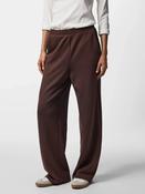 Pcmichelle Scuba High Waist Trousers-Hot Fudge