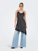 Onlbella Strap Lace Dress-Black/White Polka Dot image
