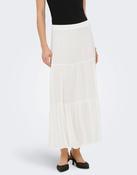 Onlmikka Long Skirt-White image