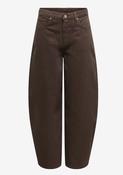 Onltaylor High Waist Barrel Brown Jeans image