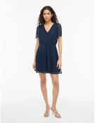 Vifalia V-Neck Short Dress-Navy image
