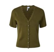 Pcjuline Knit Cardigan-Olive