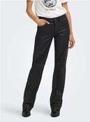 Onlblush Coated Straight Leg Jeans-Black image