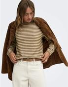 Jdylupi Stripe Knit Sweater-Brown/Cream image