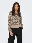 Onllina Leopard Print Knit Sweater image
