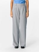 Objlisa Wide Trousers-Cream/Navy Stripe image